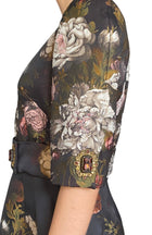 Dolce & Gabbana Floral Jeweled Brocade Mini Dress - 44 / US 8