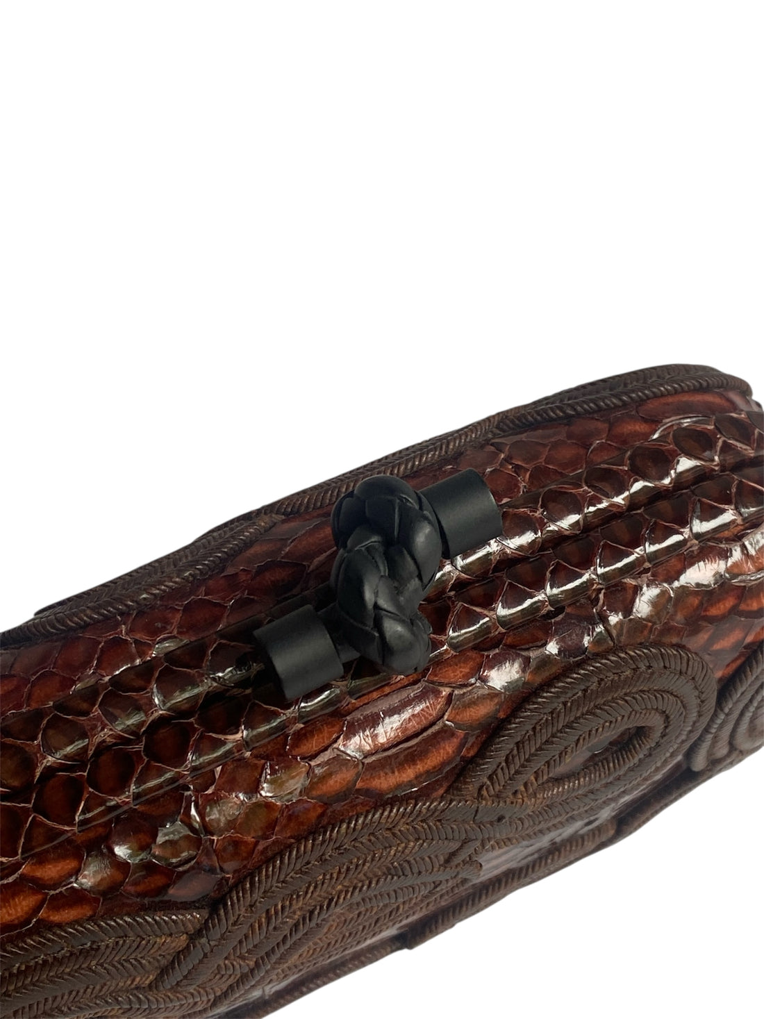 Python Knot Bottega Veneta Python Knot Clutch – I MISS YOU VINTAGE