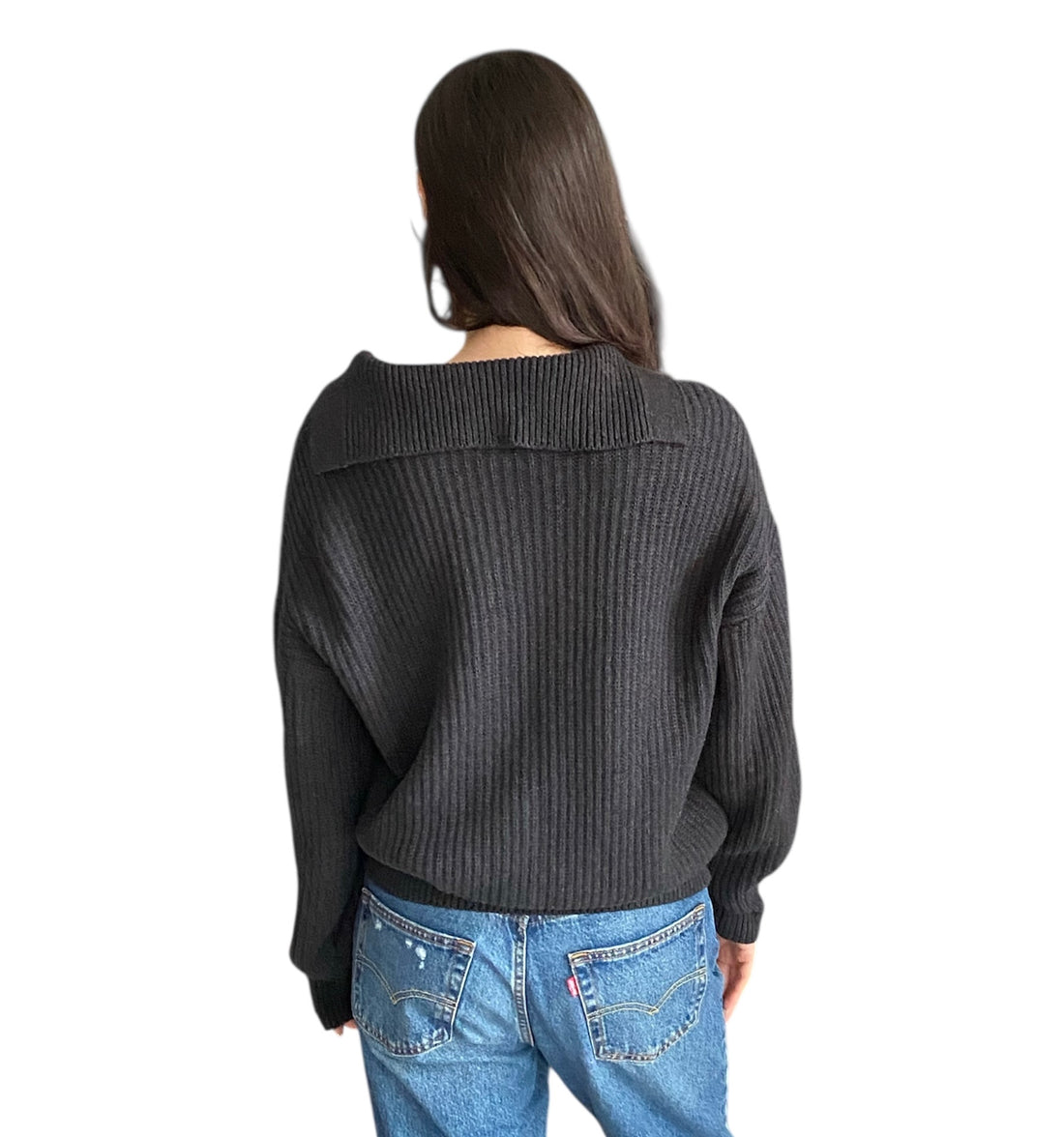 Proenza Schouler Grey Knit Ribbed Cardigan - S