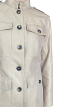 Loro Piana Beige “Ashley” Cotton Silk Twill Jacket - 42 / US 6