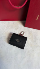 Cartier Black Grained Calfskin Losange Air Pods Pro Case