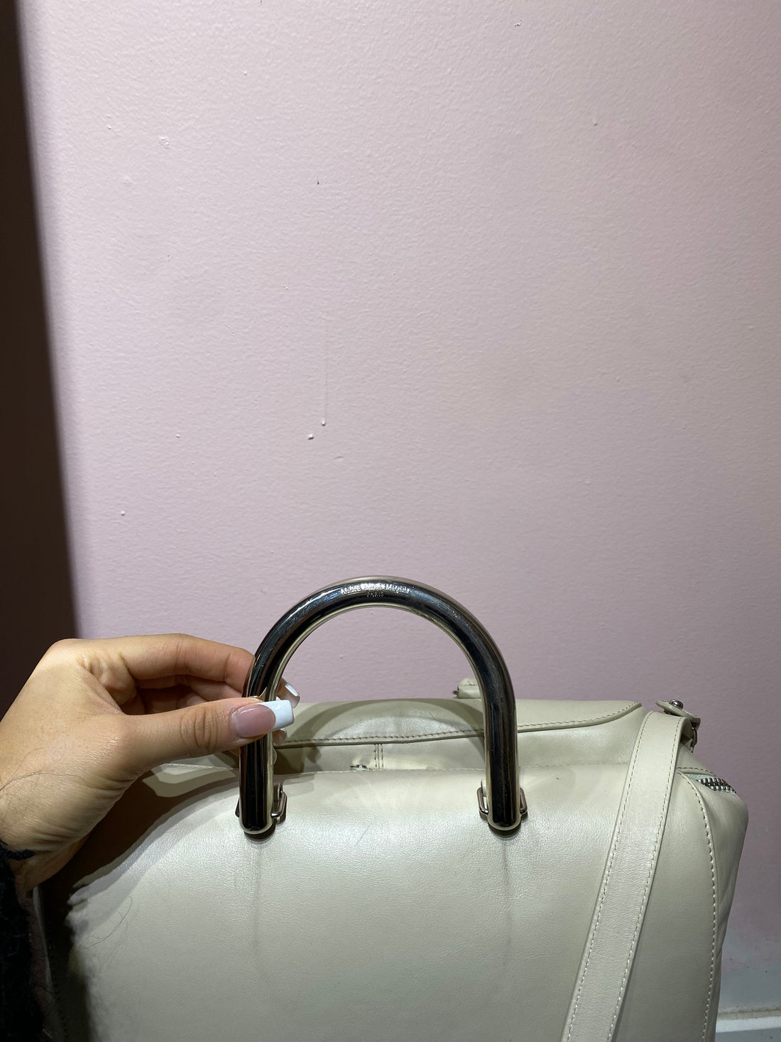 Margiela Metal Handle Handbag