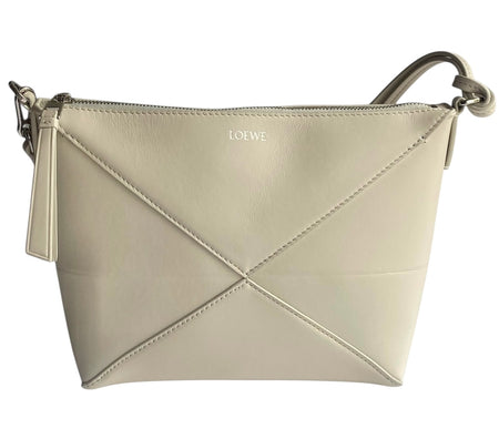 Loewe Ivory Puzzle Fold Shoulder Bag
