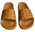 MCM Brown Monogram Slides - 38