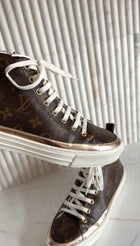 Louis Vuitton Monogram Canvas Stellar High Top Sneakers - 36