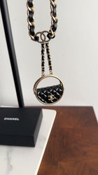 Chanel 23C Hula Hoop Bag Compact Charm Necklace / Belt