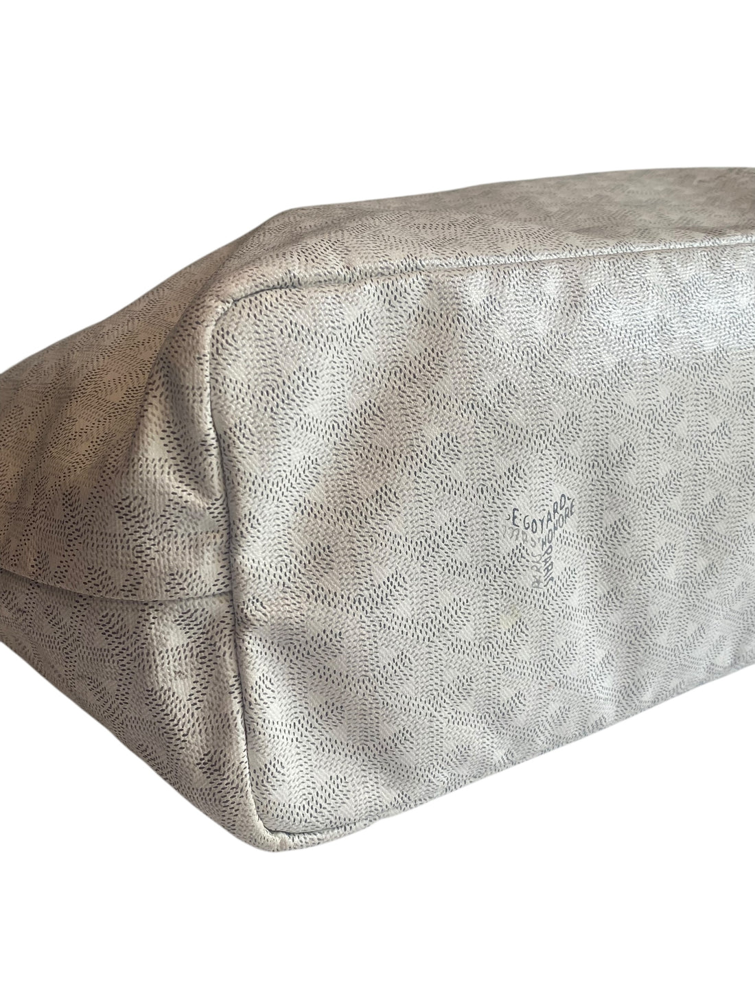 Goyard White PM St. Louis Tote