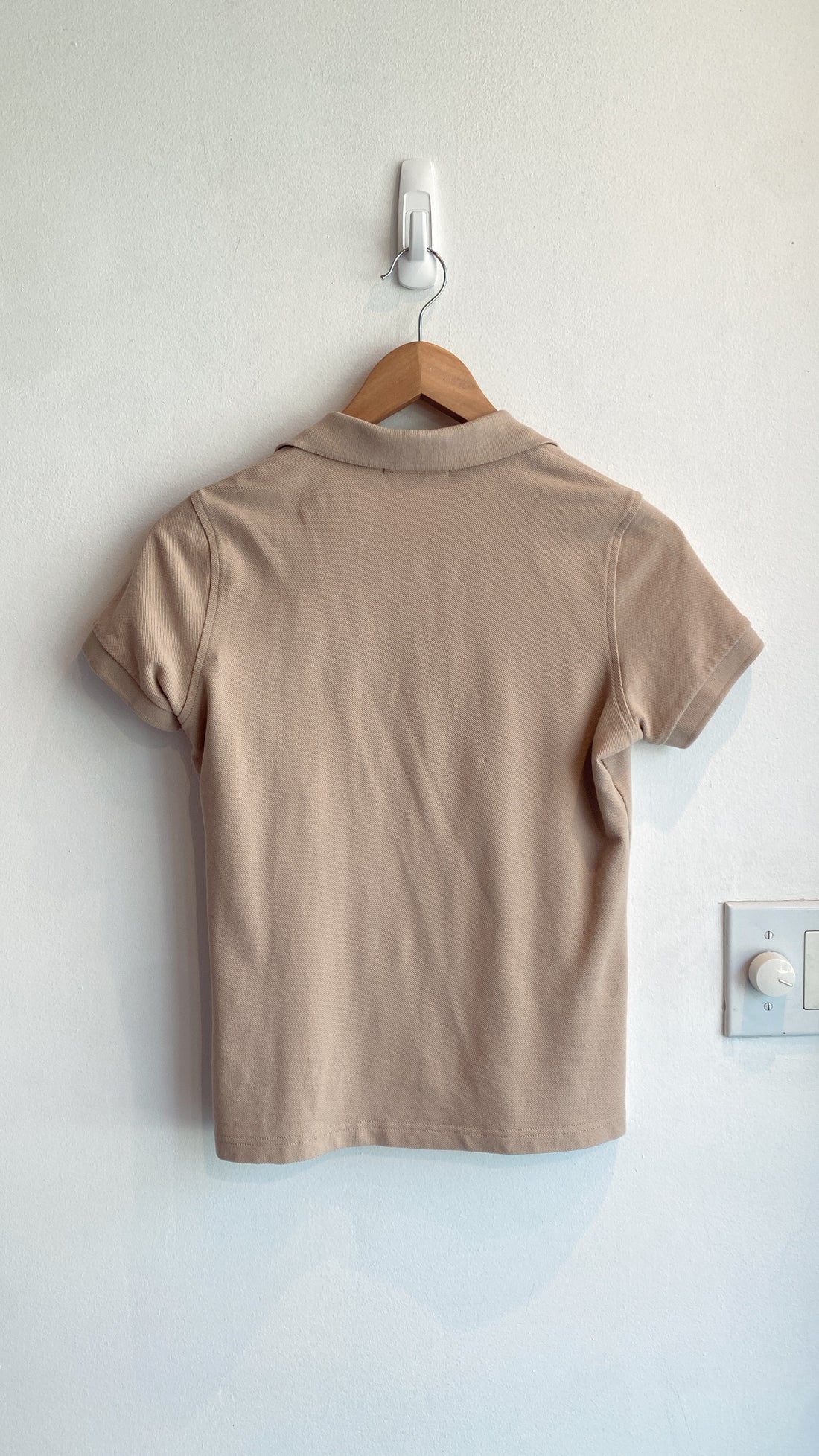 Burberry Beige Logo Polo