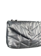 Saint Laurent Black Puffer Toy Lou Lou Shoulder Bag