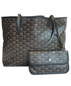 Goyard Black St. Louis PM Tote