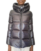 Moncler Black Seritte Short Down Parka - 1 / S