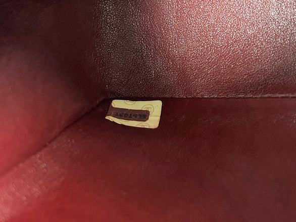 Chanel Vintage 1989 Black Quilted Lambskin Medium Single Flap Bag