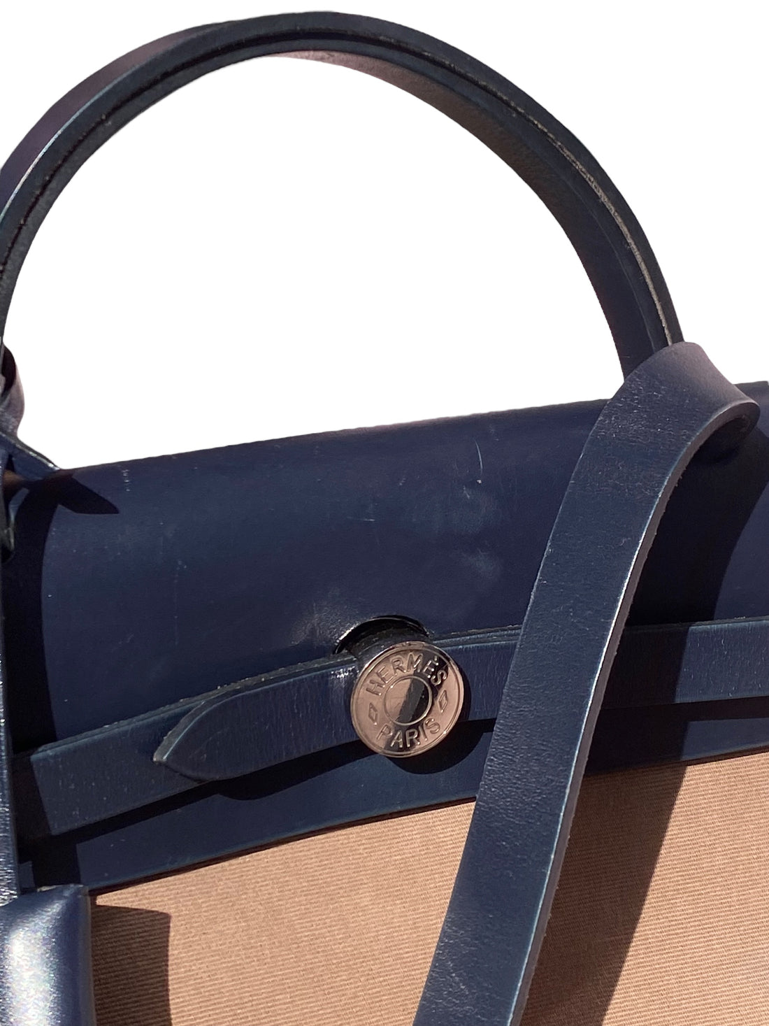 Hermes Herbag Zip 31 Etoupe/Ebene Toile Officier/Hunter PHW