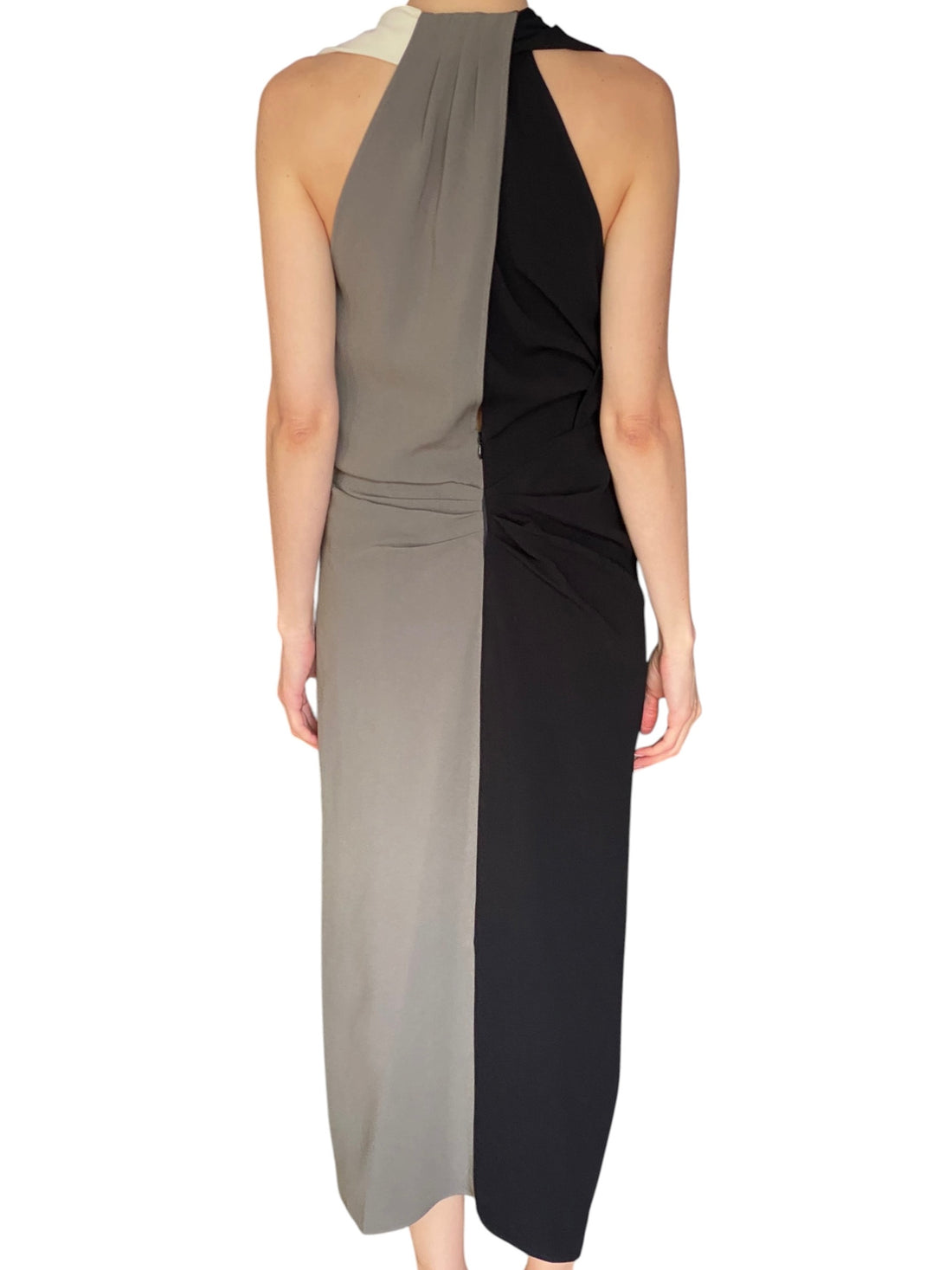 Proenza Schouler Green “Elsa” Halter Wrap Maxi Dress - S-M / US 6-8