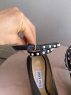Jimmy Choo Lark 100 Pearl Booties