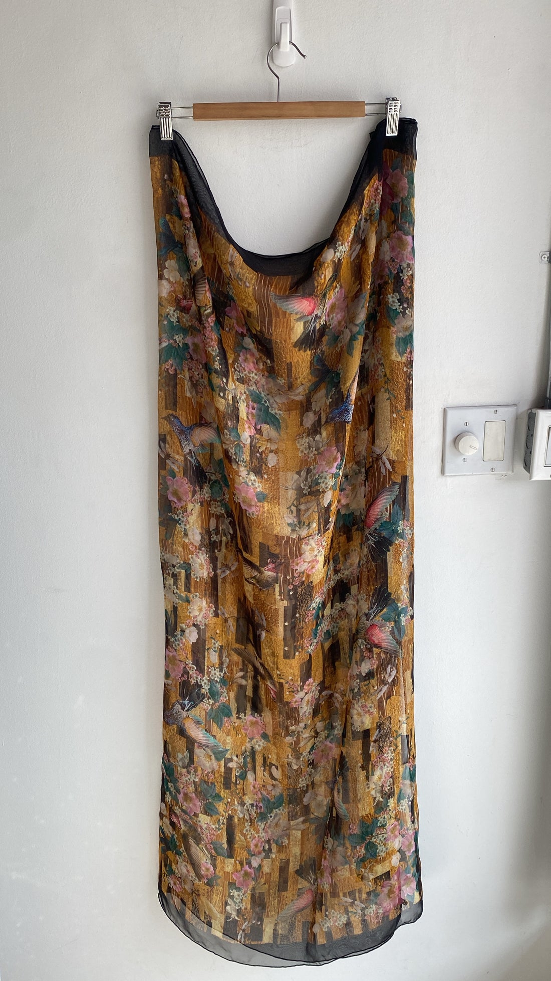 Alexander McQueen Silk Printed Scarf