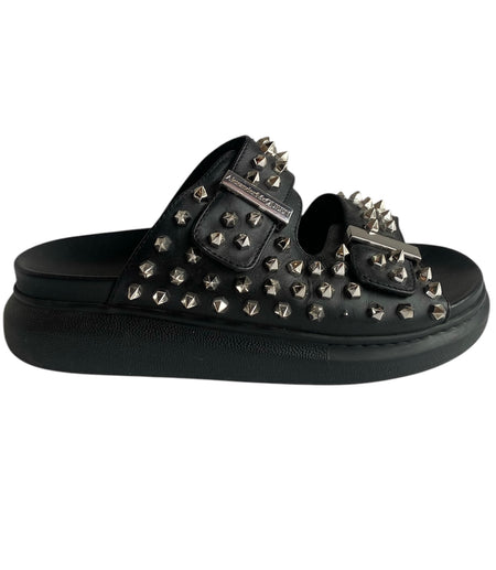 Alexander McQueen Stud Platform Sandal - 38.5