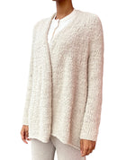 Lauren Manoogian Cream Cotton Knit Cardigan - 1 / US 4-6