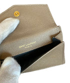 Saint Laurent Beige Uptown Cardholder