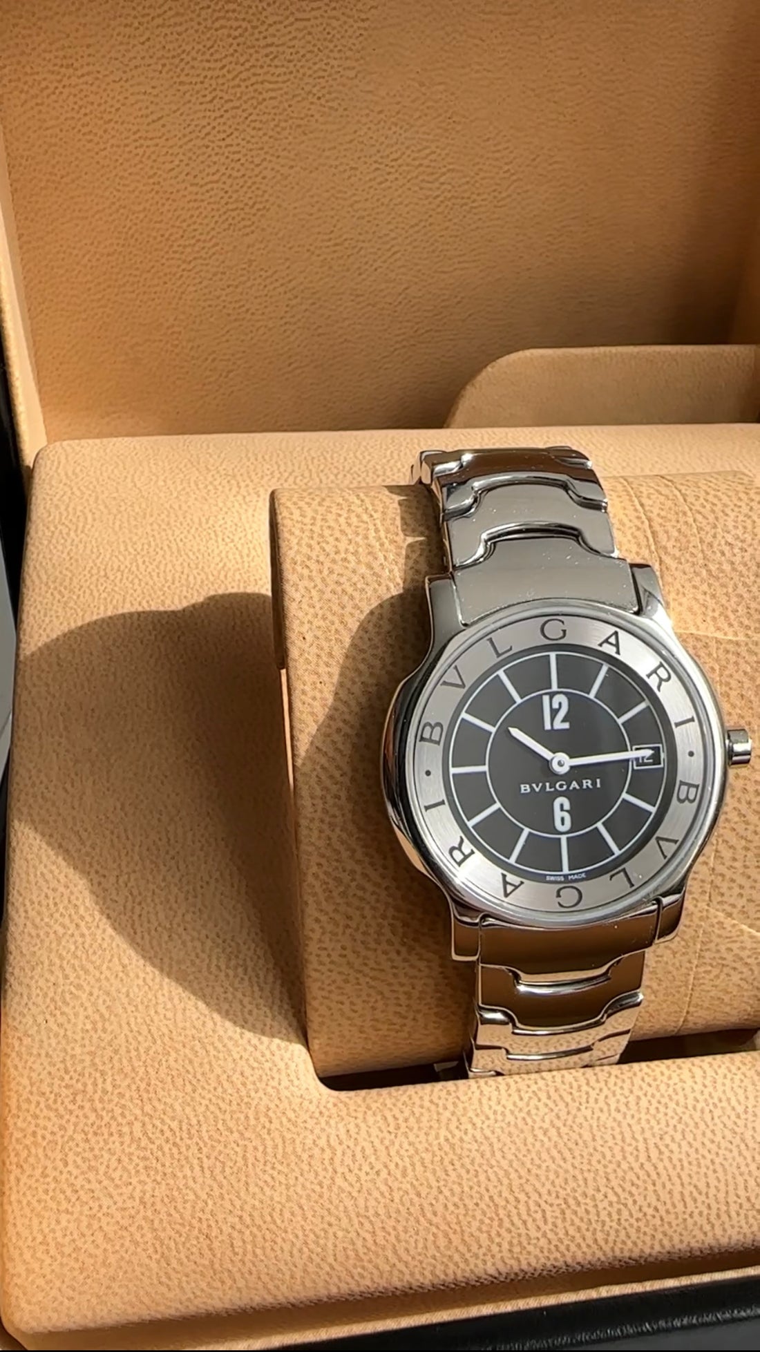 Bvlgari Solo Tempo Stainless ST35S Watch