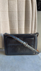 Louis Vuitton Pewter Grey Vintage 2002 Monogram Matt Alston Shoulder Bag