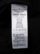 Giorgio Armani Wool Blend Snap Front High Collar Blazer Jacket - IT44 8 M