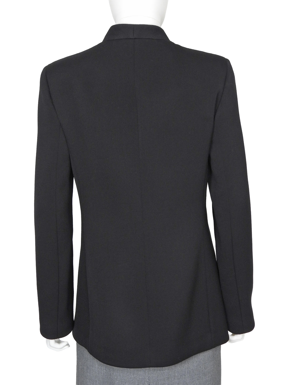Giorgio Armani Wool Blend Snap Front High Collar Blazer Jacket - IT44 8 M