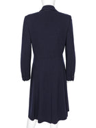 Giorgio Armani Black Wool Blend Resin Button Dress Blazer Jacket - IT 44 / 8 / M