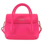 Giorgio Armani Neon Pink La Prima Web Strap Mini Boston Bag