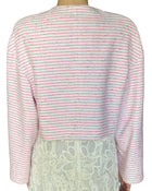 Chanel Pink 2024 Striped Jacket - FR38 / US 6
