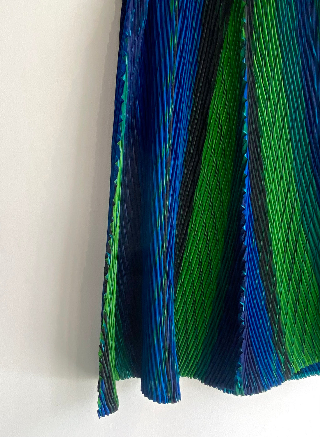 Issey Miyake Aline Multicoloured Pleated Skirt