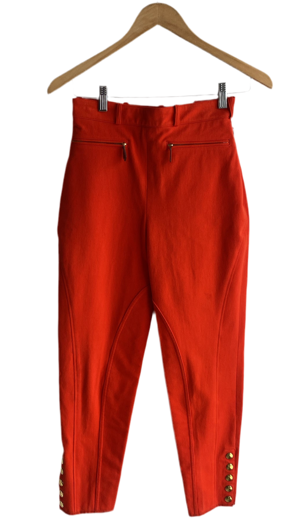 Hermes Vintage Red Riding Pants - 40