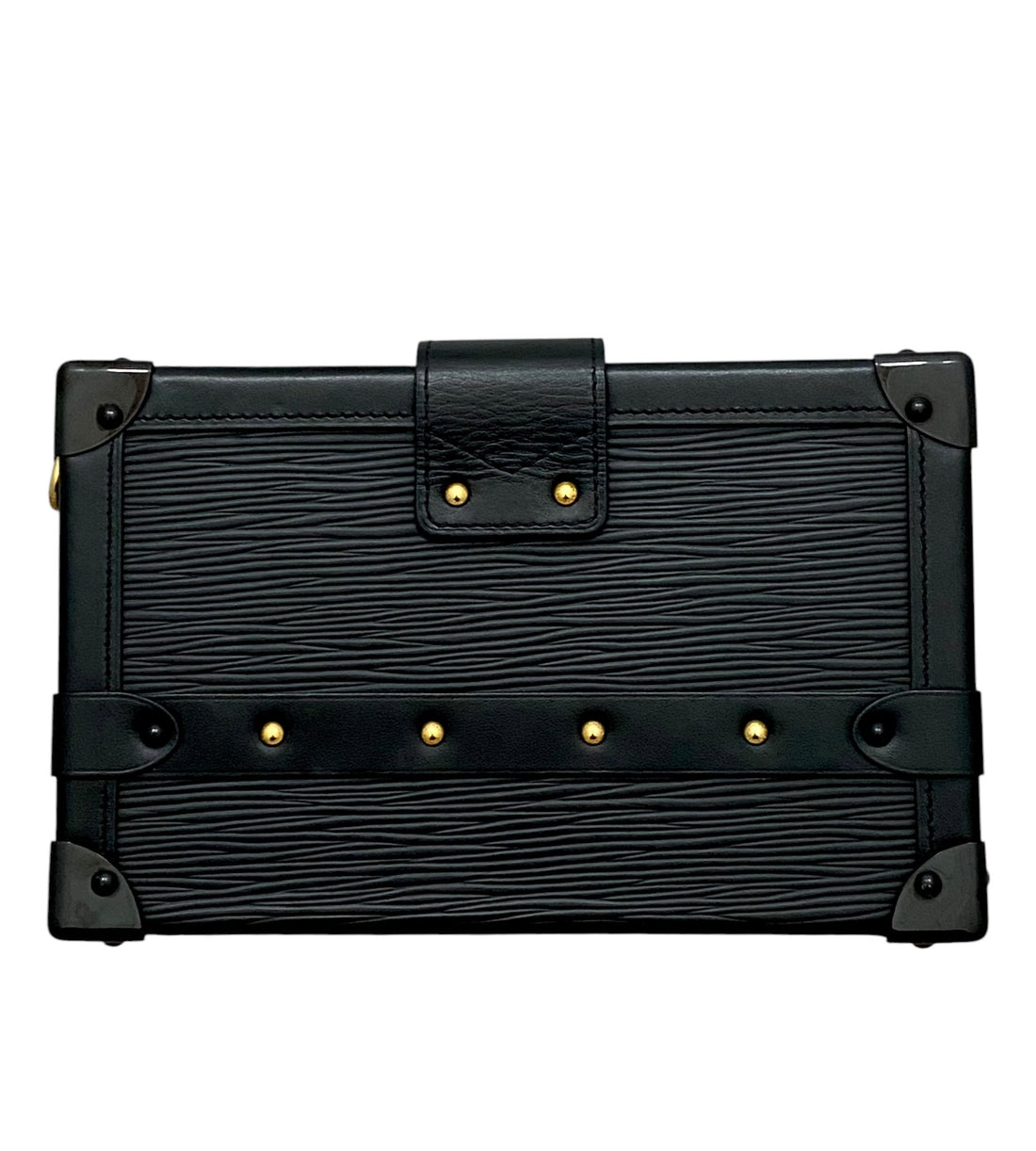 Louis Vuitton Black Epi Leather Petite Maille Box Bag