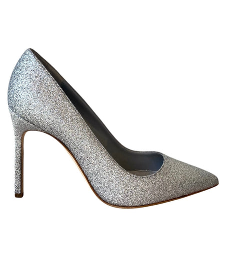 Manolo Blahnik Glitter Pumps