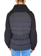 Mackage Black Foxy Mixed Media Down Jacket - M