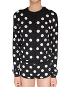 Dolce & Gabbana Black Polka-Dot 3pc Cardigan Set - 42 / US 6
