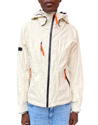 Burberry White Reversible Nylon Ski Shell Jacket - M / US 4-6