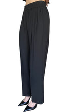 Brunello Cucinelli Black Wool Elasticized Waist Trousers - IT 34 / US 4