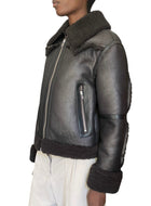 Stand Studio Black Lessie Faux Shearling Jacket - 34 / US 0-2