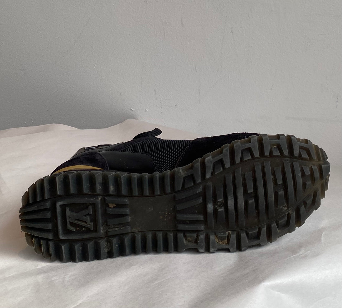 Louis Vuitton Brown Monogram ‘Run Away’ Trainers