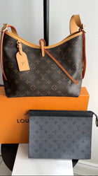 Louis Vuitton Monogram Eclipse Canvas Pochette Voyage MM