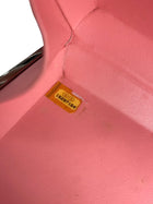 Chanel Pink Python CC Box Clutch Bag