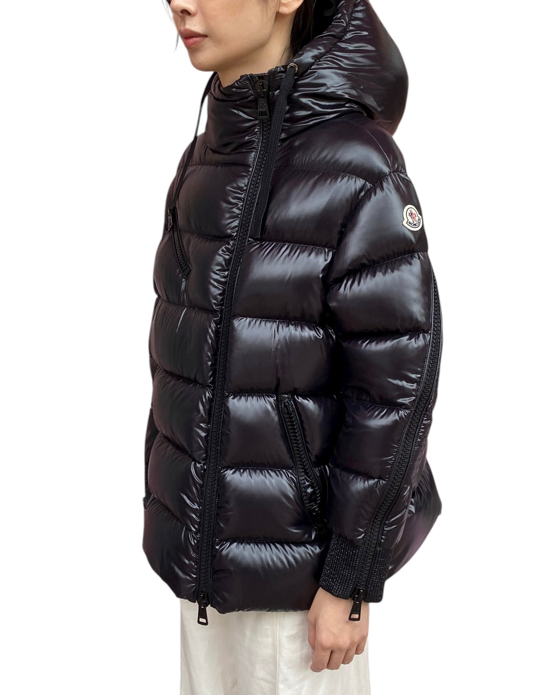 Moncler Black Liriope Puffer Jacket - 2 / M / US 6-8