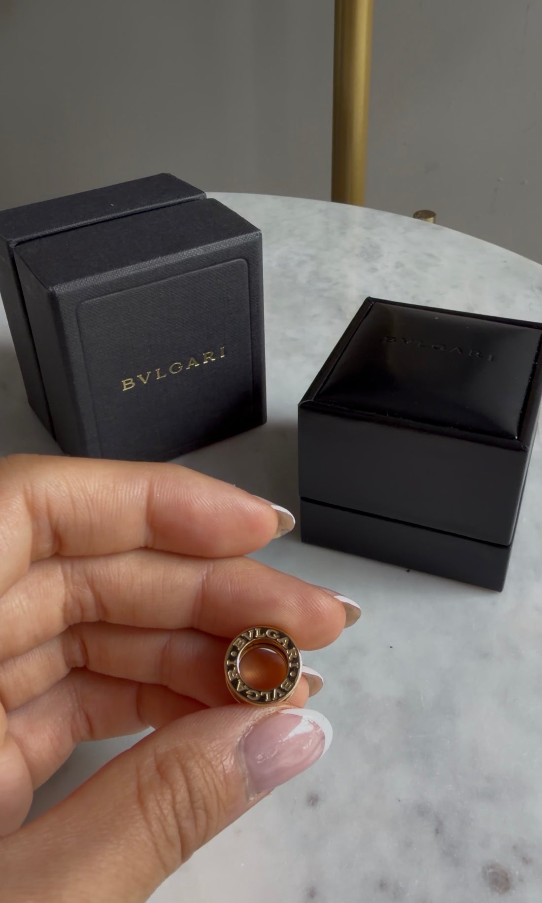 Bvlgari 18k Gold 18K Yellow Gold B.Zero1 Pendant
