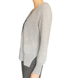 Ermanno Scervino Grey Cashmere Lace Cardigan - S