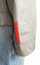 Prada Linea Rossa Grey Reflective Nylon Reversible Jacket (Menswear) - 52 / L