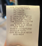 Armani Velvet Rouched Sequin Mesh Dress - IT 46 / US 10