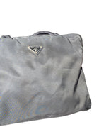 Prada Black Nylon Horizontal Tote