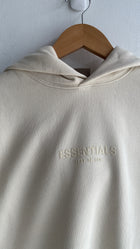 FOG Essentials Ivory Logo Hoodie
