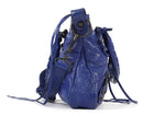 Balenciaga Blue SS2010 Arena Lambskin Leather The First City Bag